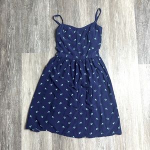 Blue dress